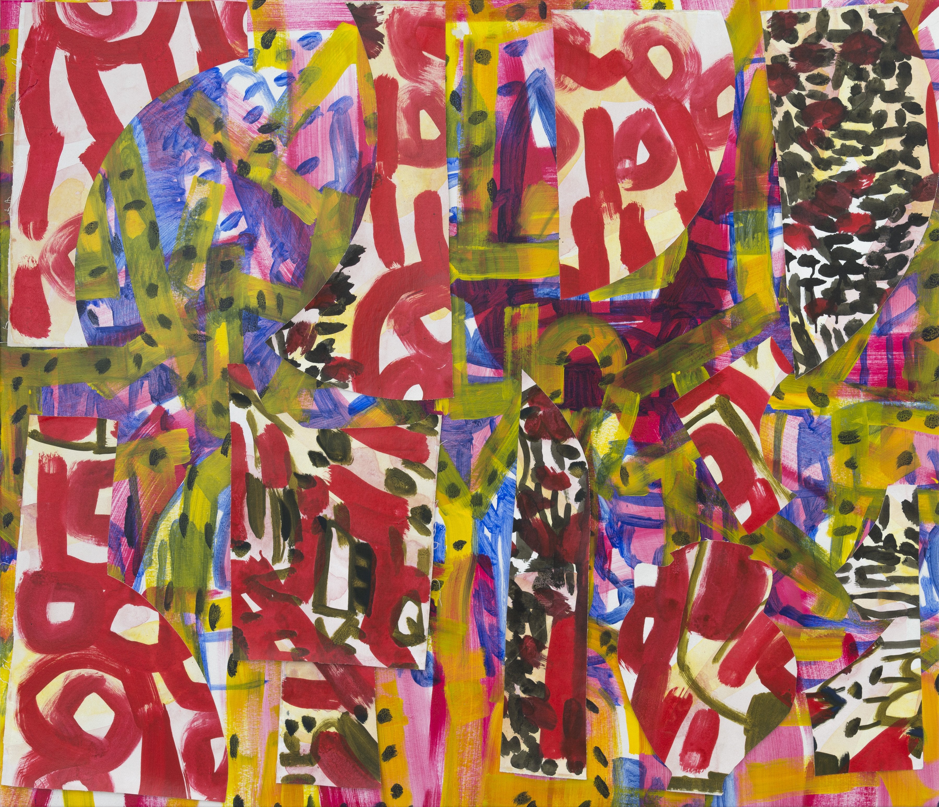 March 30, 2016 (Red Objects on Magenta Ground) - Beirut Re–Store