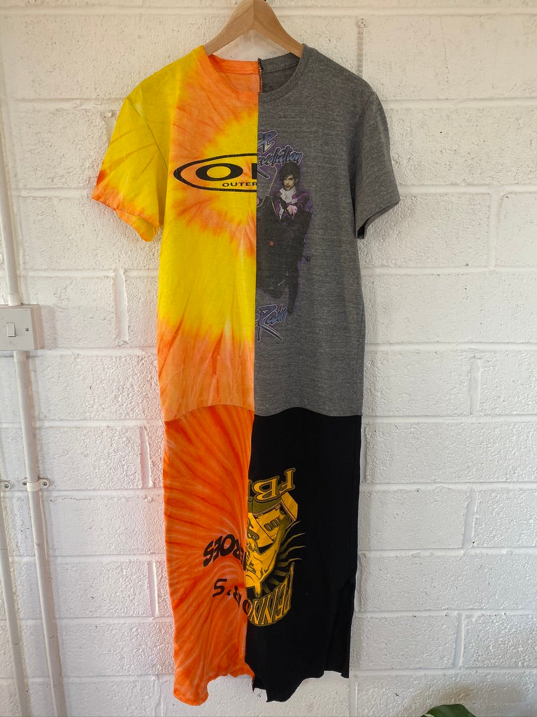 Reconstituted Vintage T-shirt Dress