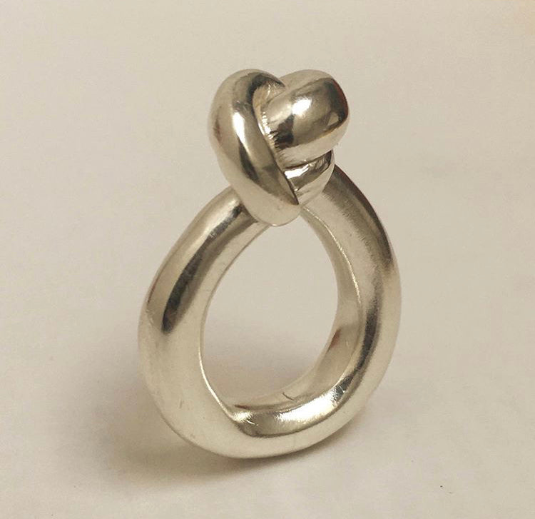 Sterling Silver Knot Ring