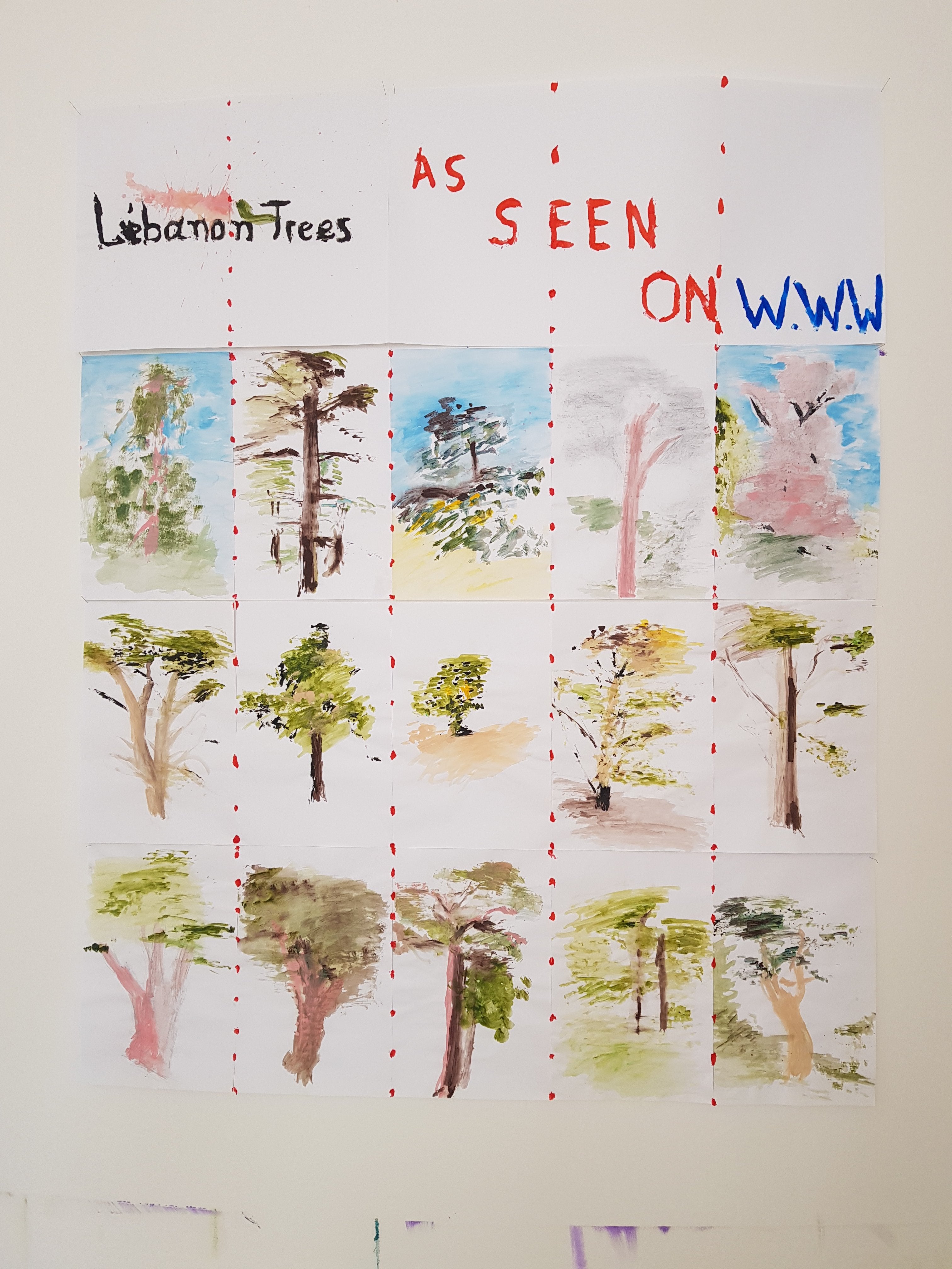 Lebanon Trees (2020) - Beirut Re–Store