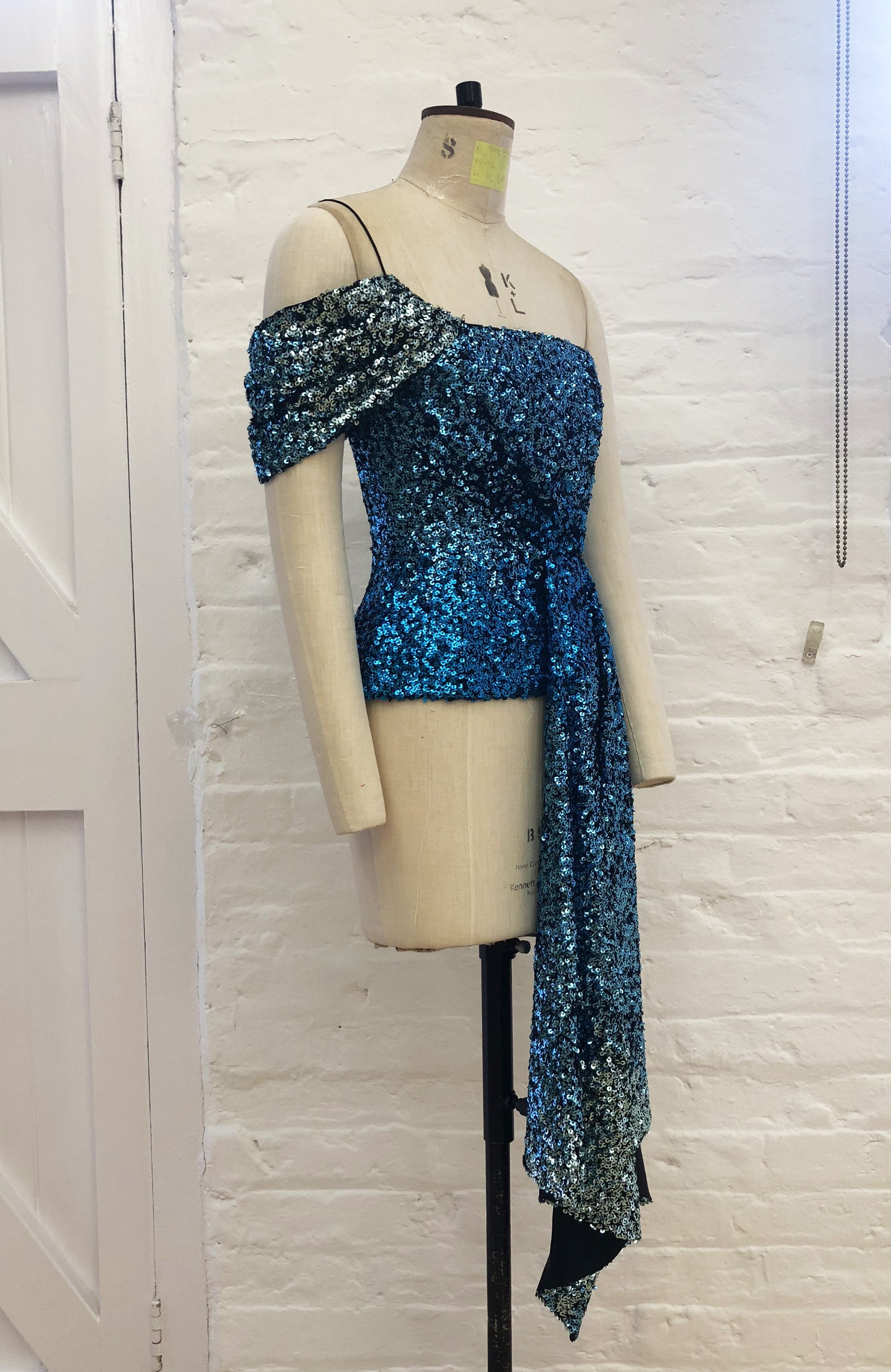 Halpern Sequin Bustier - Beirut Re–Store