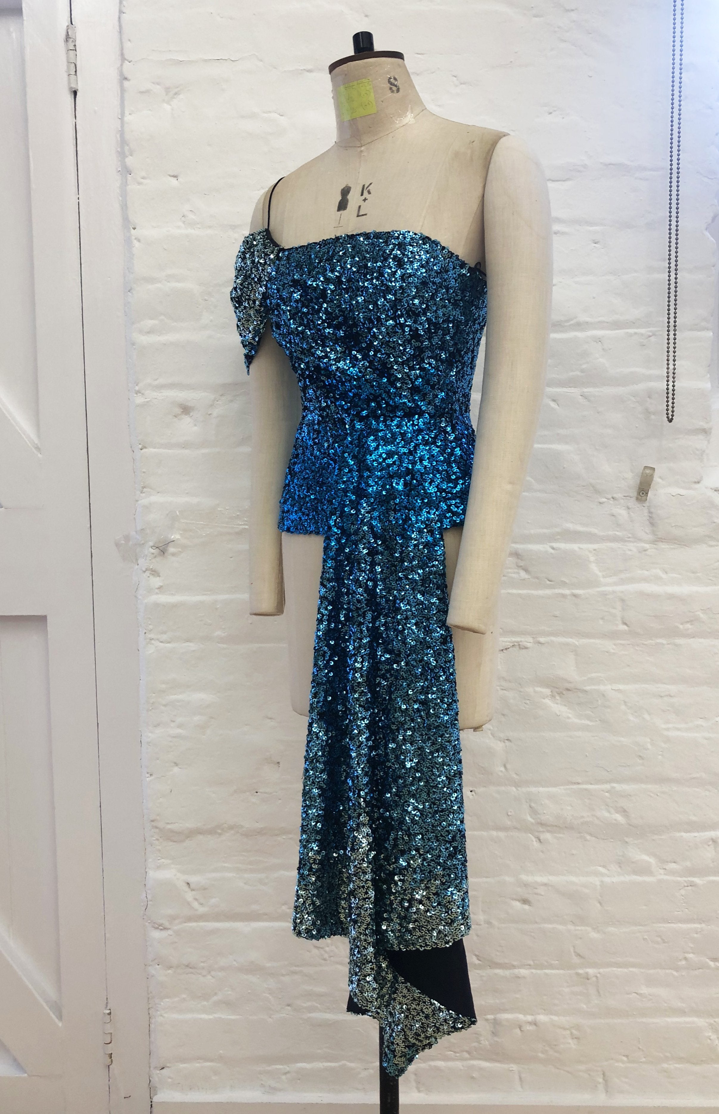 Halpern Sequin Bustier - Beirut Re–Store