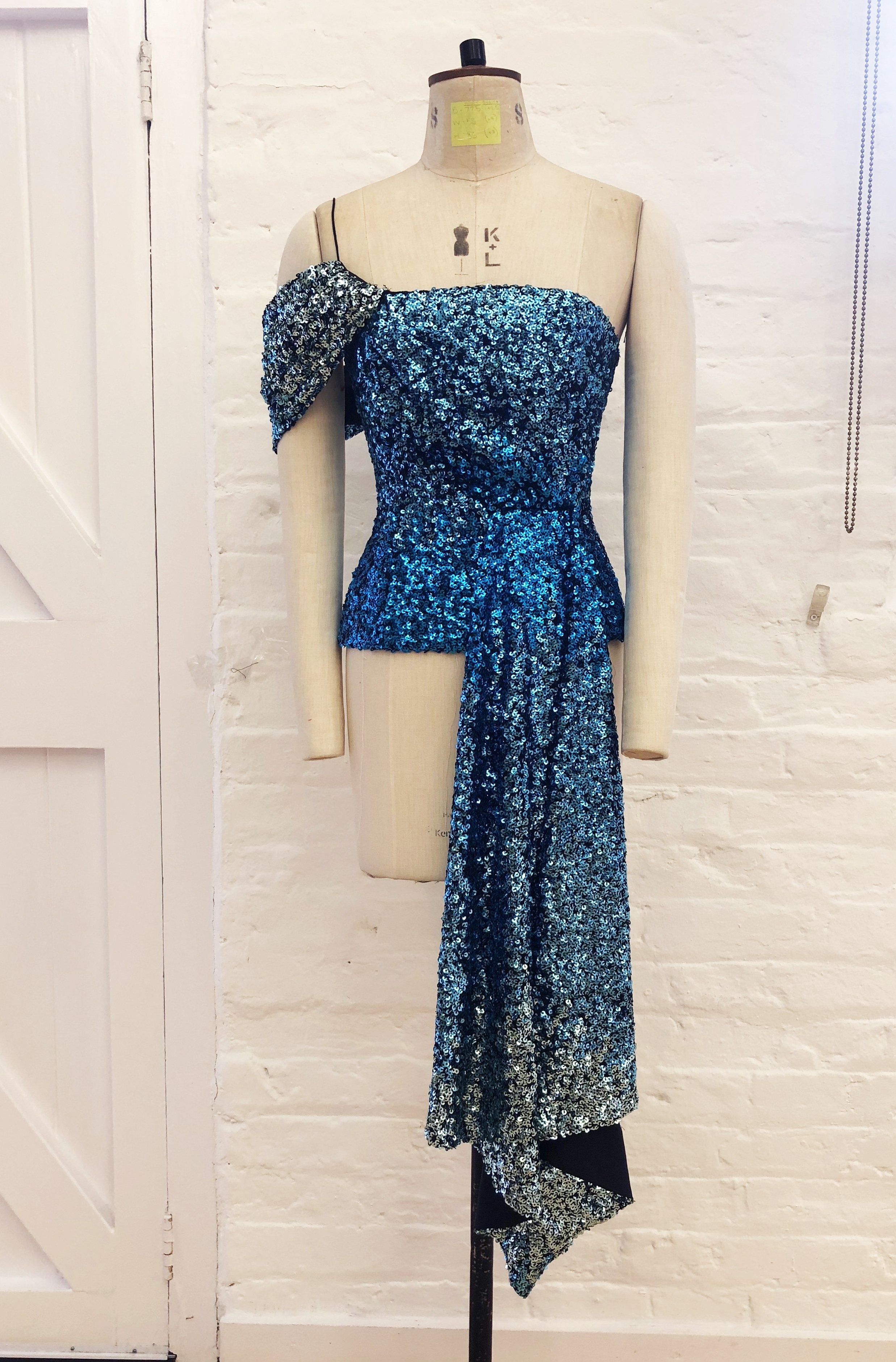 Halpern Sequin Bustier - Beirut Re–Store