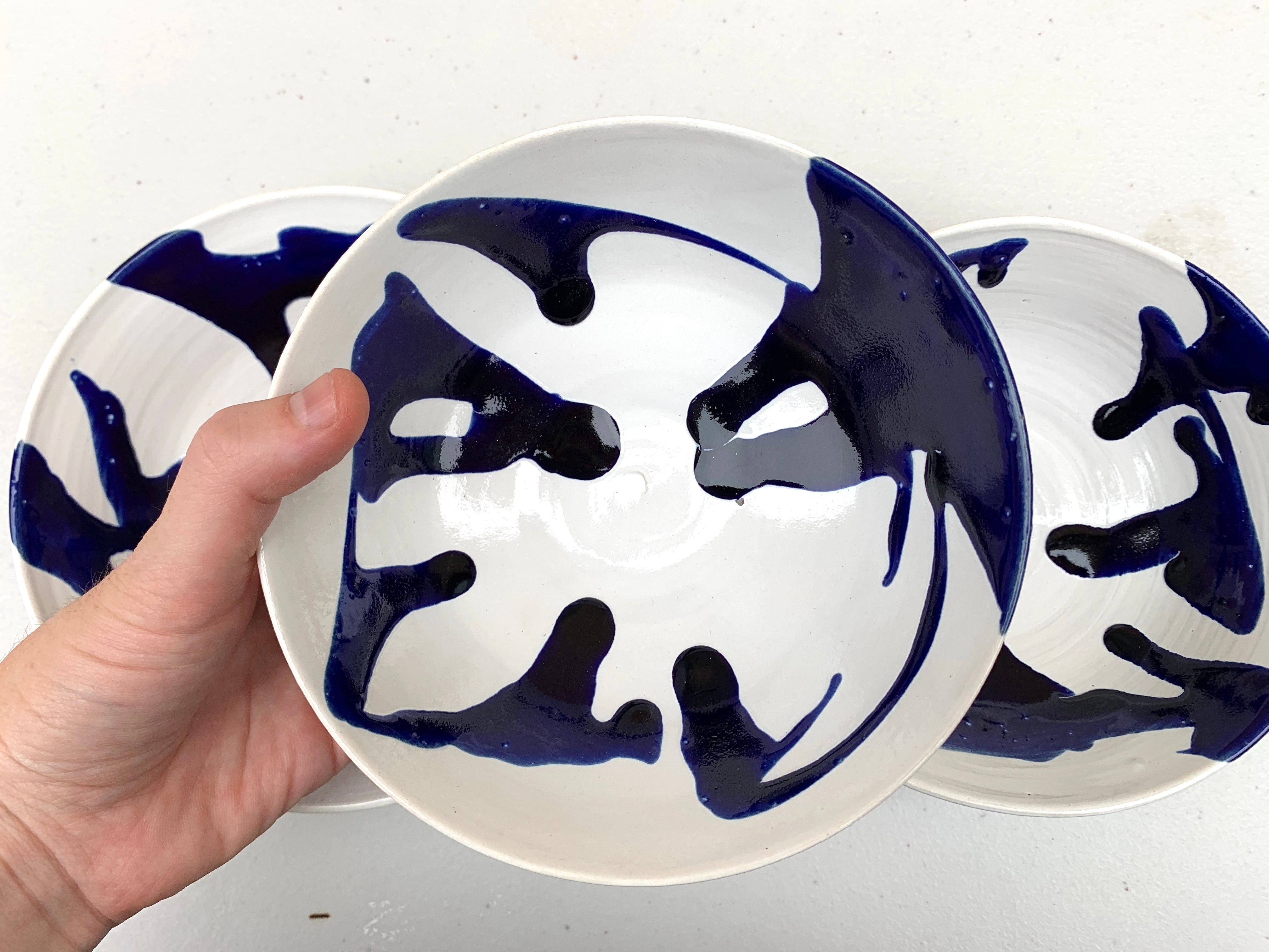 Rorschach Collection Salad Bowl